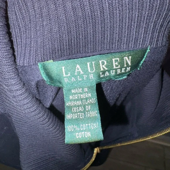 Ralph Lauren Navy Jacket & Pants Set - sz XL (P23) - Picture 3 of 4